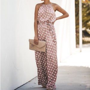 Pretty Little Polka Dot Jumpsuit - Vici